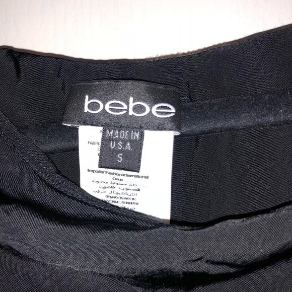 Bebe Off Shoulder Dress - Picture 8 of 8